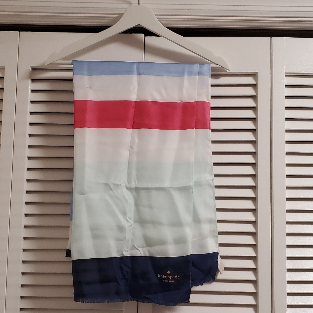 Kate Spade Silk Neck Scarf